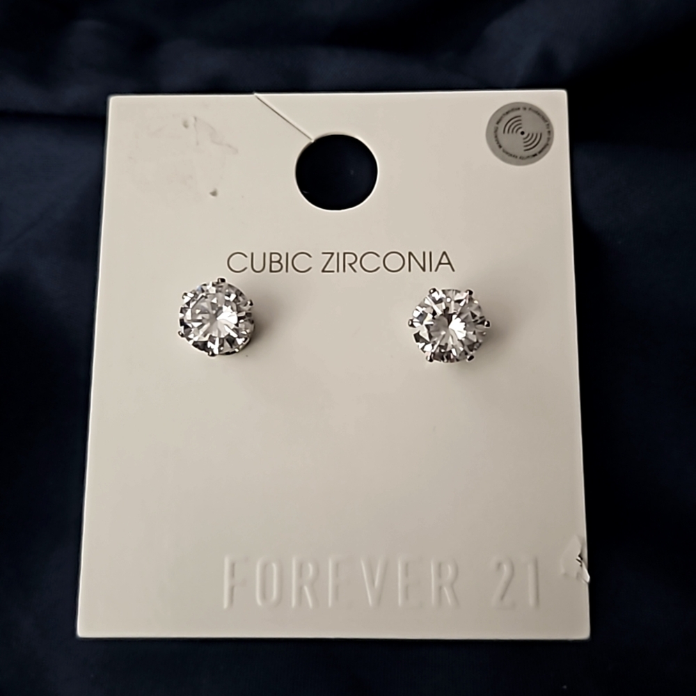 Forever 21 Cubic Zirconia Studs